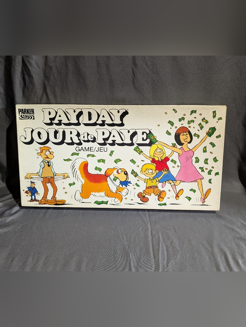 Vtg Payday Board Game Complete  Parker Brothers  1984 Bilingual French English